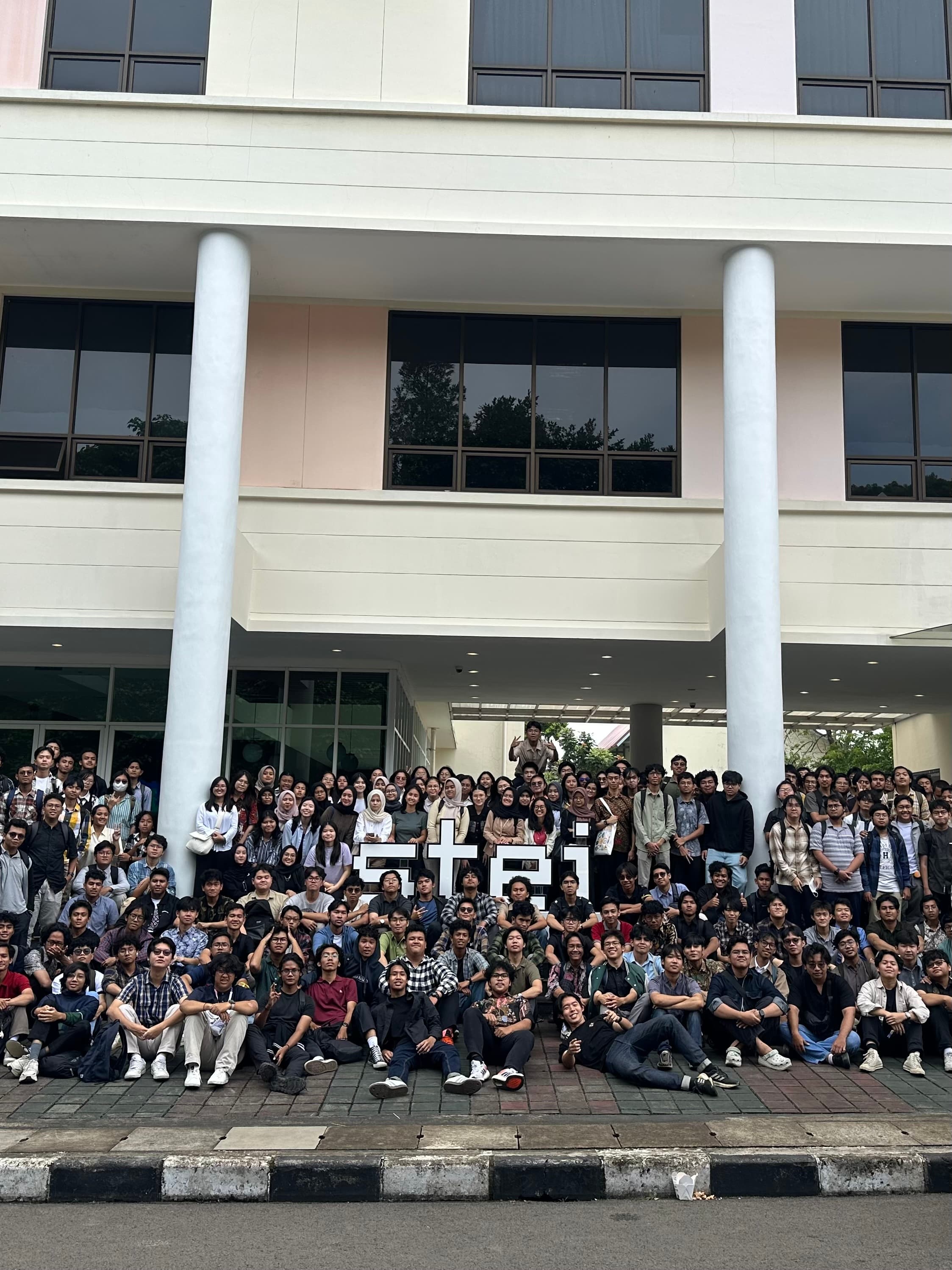 Entering ITB. — 1