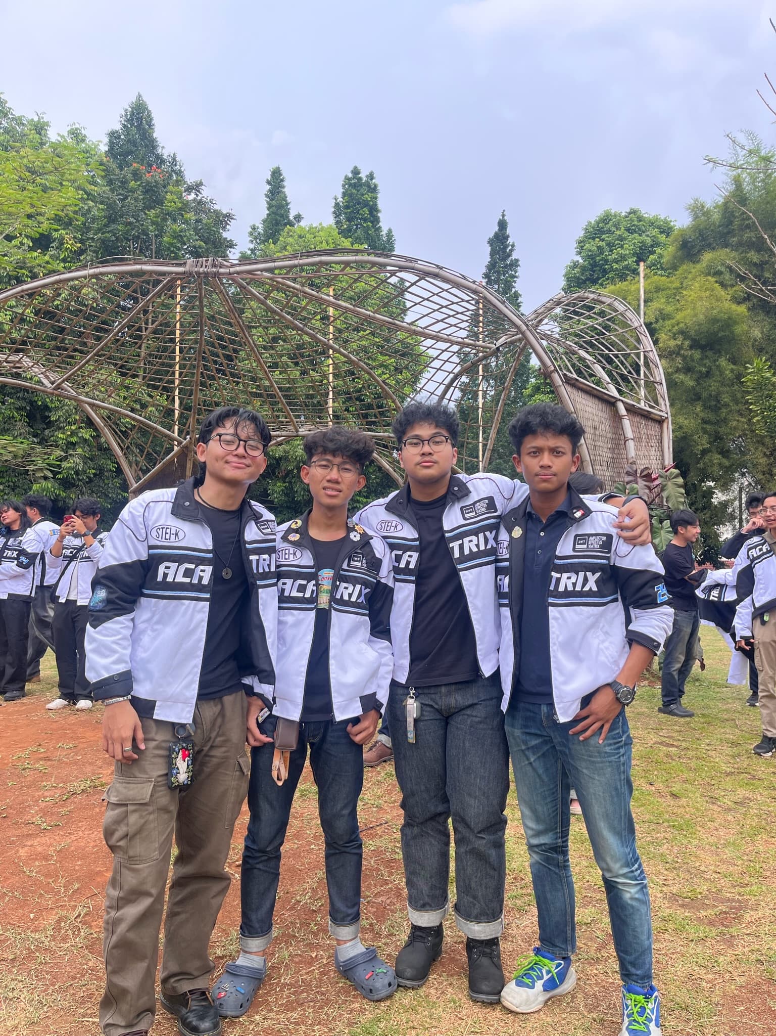 Entering ITB. — 2